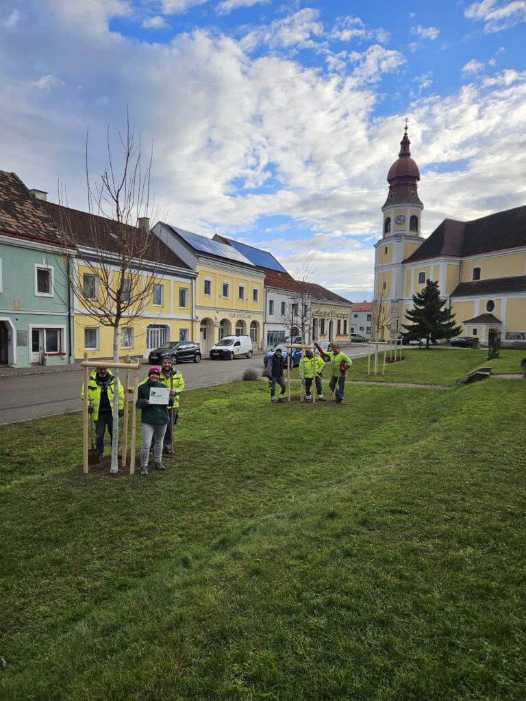 Baumpflanzung in Göllersdorf